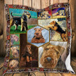 Airedale Terrier Dog Quilt Blanket Great Customized Blanket Gifts For Birthday Christmas Thanksgiving Anniversary