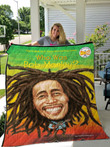 Bob Marley Quilt Blanket