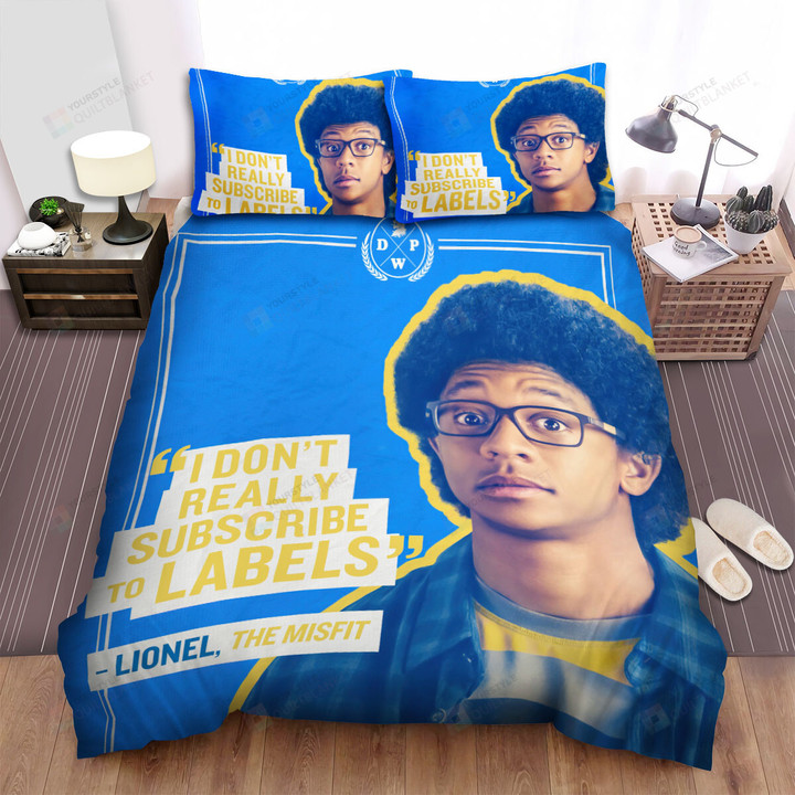 Dear White People (2017–2021) Lionel, The Misfit Poster Bed Sheets Spread Comforter Duvet Cover Bedding Sets