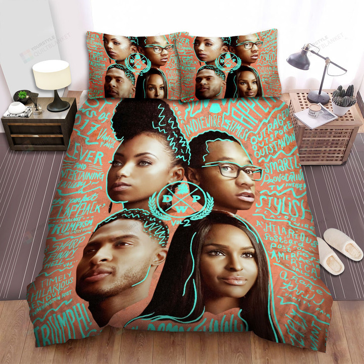 Dear White People (2017–2021) Movie Poster 3 Bed Sheets Spread Comforter Duvet Cover Bedding Sets