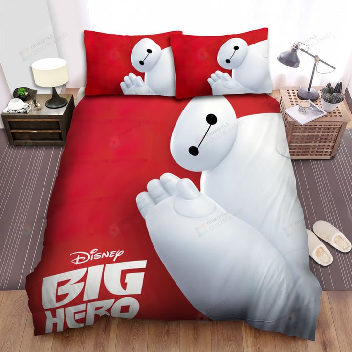 Big Hero 6 (2014) Movie Poster 3 Bed Sheets Spread Comforter Duvet Cover Bedding Sets