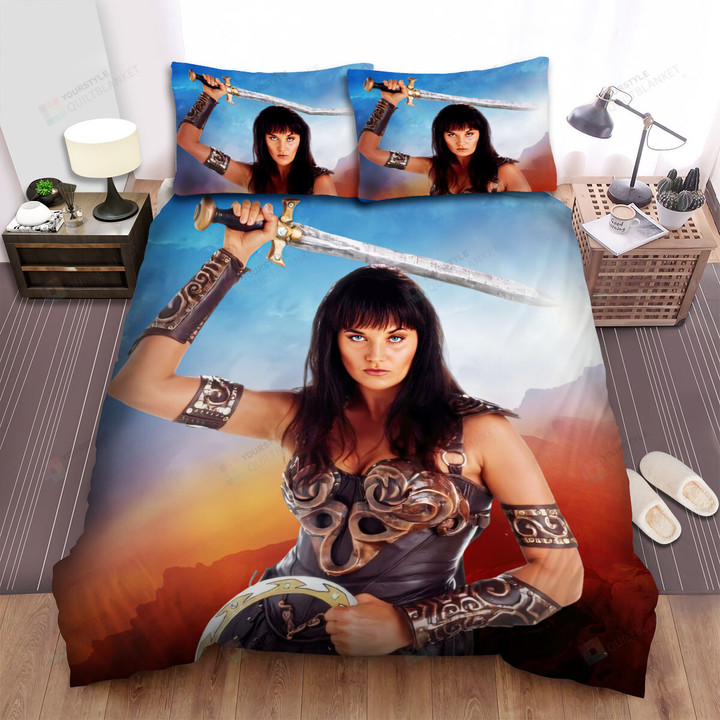 Xena: Warrior Princess (1995–2001) Art Movie Poster Bed Sheets Spread Comforter Duvet Cover Bedding Sets