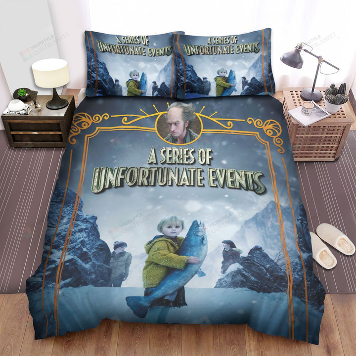 A Series Of Unfortunate Events (2017–2019) Book The Tenth Movie Poster Bed Sheets Spread Comforter Duvet Cover Bedding Sets