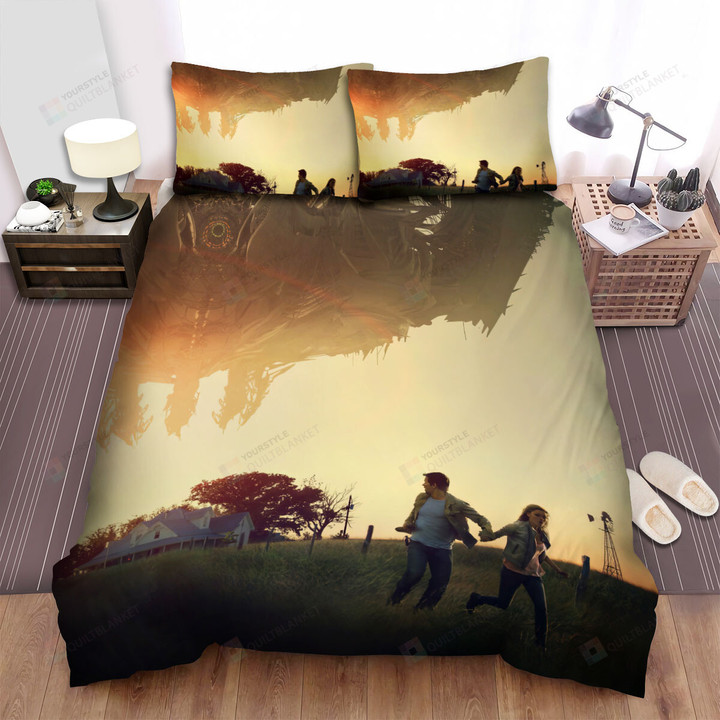 Transformers: Age Of Extinction (2014) Poster Movie Poster Bed Sheets Spread Comforter Duvet Cover Bedding Sets Ver 2