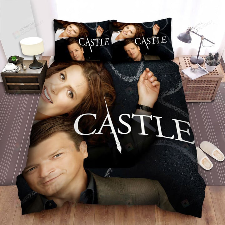 Castle (2009–2016) Pen Movie Poster Bed Sheets Spread Comforter Duvet Cover Bedding Sets