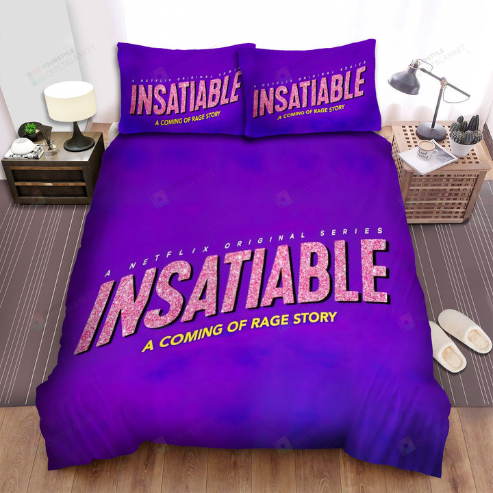 Insatiable (2018–2019) Movie Poster Fanart 2 Bed Sheets Spread Comforter Duvet Cover Bedding Sets