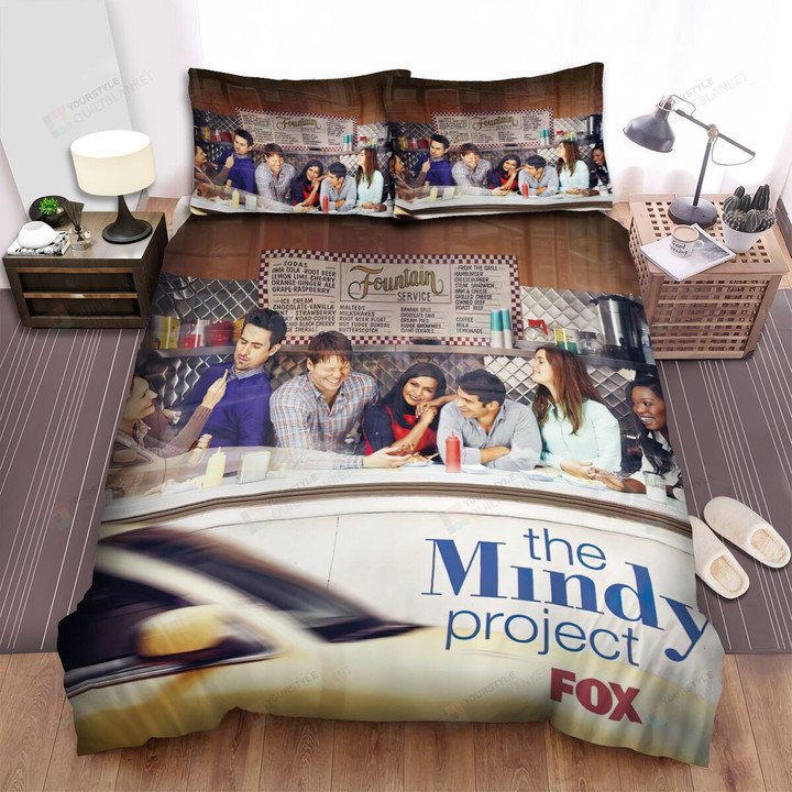 The Mindy Project (2012–2017) Comedy With A Side Of Life Bed Sheets Spread Comforter Duvet Cover Bedding Sets