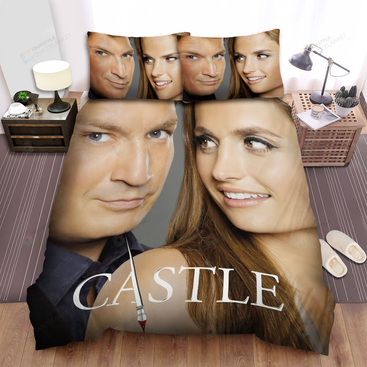 Castle (2009–2016) Poster Movie Poster Bed Sheets Spread Comforter Duvet Cover Bedding Sets Ver5