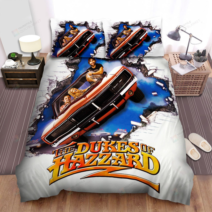 The Dukes Of Hazzard (1979–1985) Poster Movie Poster Bed Sheets Spread Comforter Duvet Cover Bedding Sets Ver 2