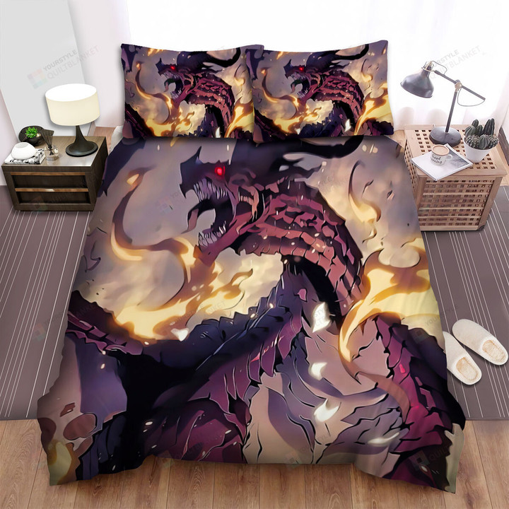 Solo Leveling The Legendary Kamish Bed Sheets Spread Duvet Cover Bedding Sets