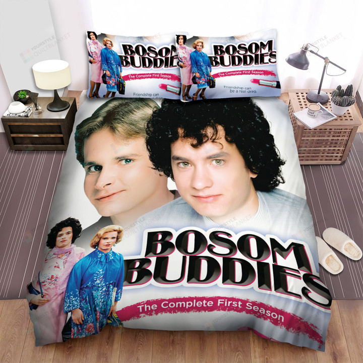 Bosom Buddies (1980–1982) Poster Movie Poster Bed Sheets Spread Comforter Duvet Cover Bedding Sets Ver 3