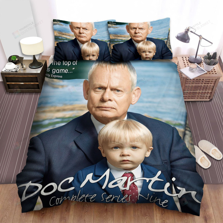 Doc Martin (2004–2022) Complete Series Nine Movie Poster Bed Sheets Spread Comforter Duvet Cover Bedding Sets