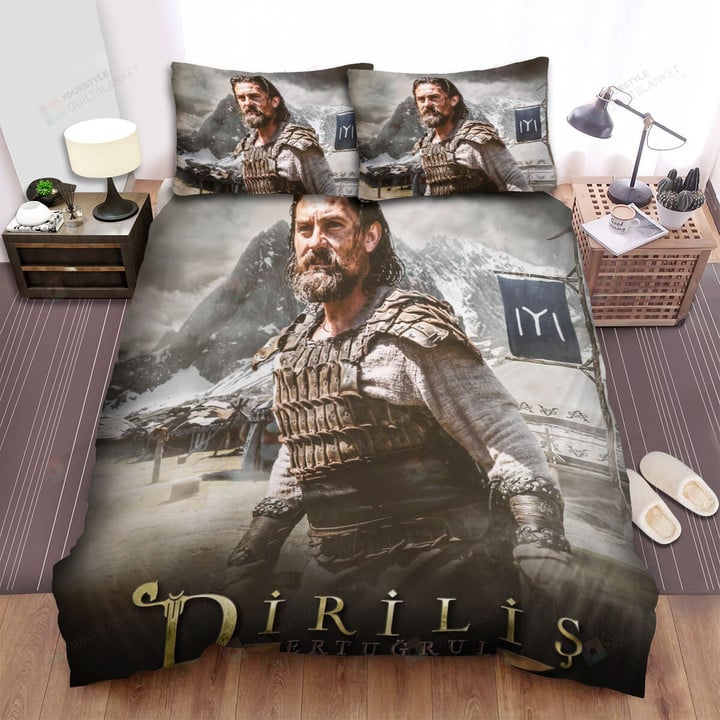 Dirilis: Ertugrul (2014–2019) Warrior Movie Poster Bed Sheets Spread Comforter Duvet Cover Bedding Sets
