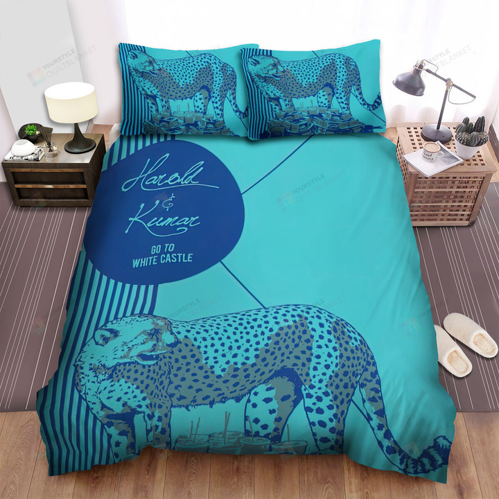 Harold & Kumar Go To White Tiger Bed Sheets Spread Comforter Duvet Cover Bedding Sets