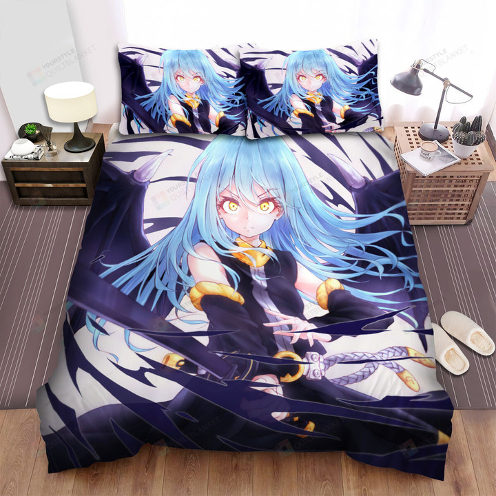 That Time I Got Reincarnated As A Slime (2018) Wings Movie Poster Bed Sheets Spread Comforter Duvet Cover Bedding Sets