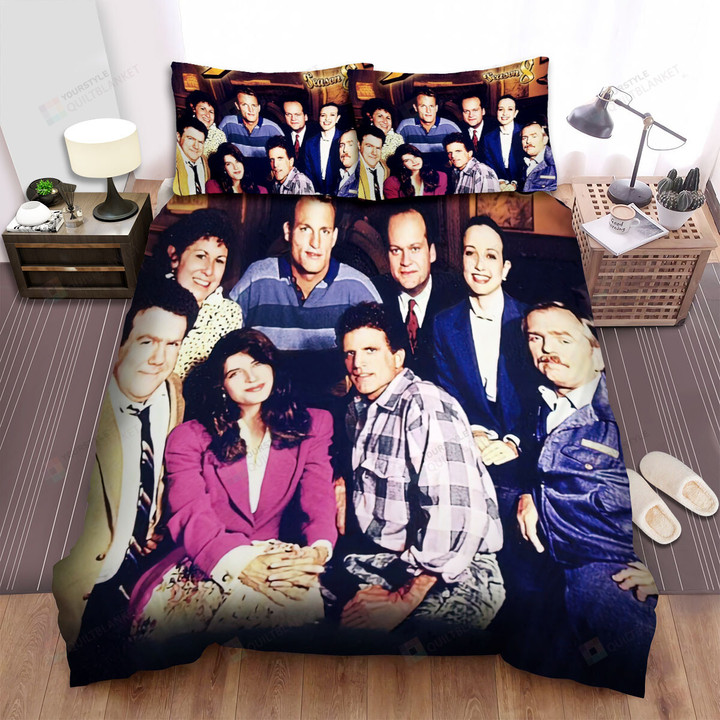 Cheers (1982–1993) Season 8 Movie Poster Bed Sheets Spread Comforter Duvet Cover Bedding Sets