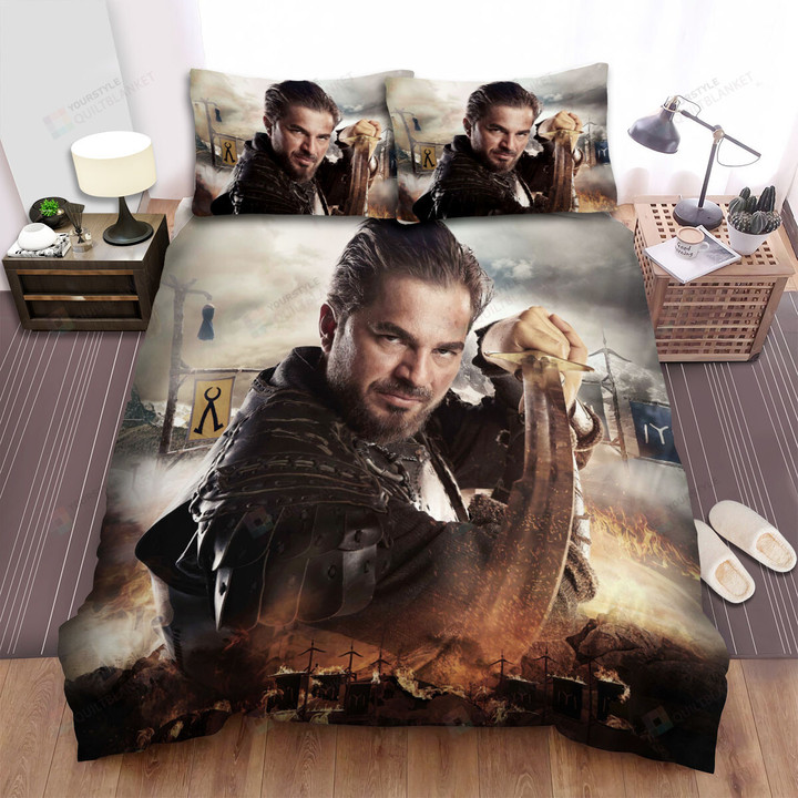 Dirilis: Ertugrul (2014–2019) Destruction Movie Poster Bed Sheets Spread Comforter Duvet Cover Bedding Sets
