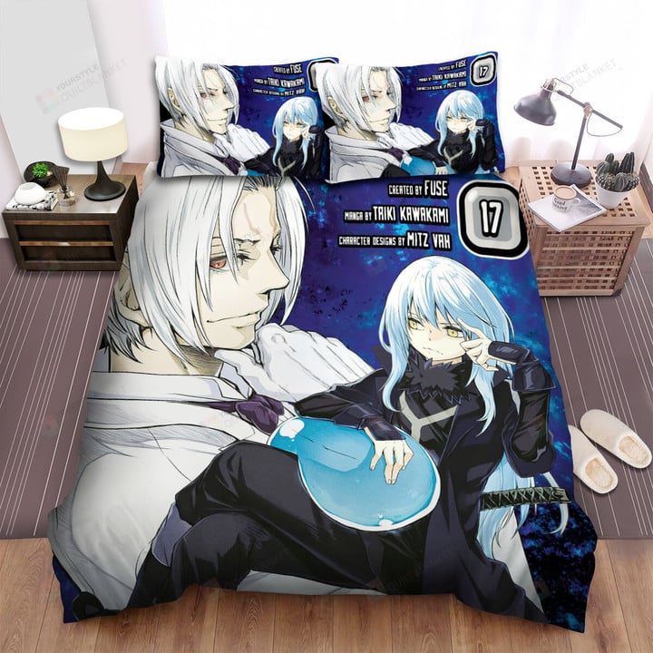 That Time I Got Reincarnated As A Slime (2018) Chapter 17 Movie Poster Bed Sheets Spread Comforter Duvet Cover Bedding Sets