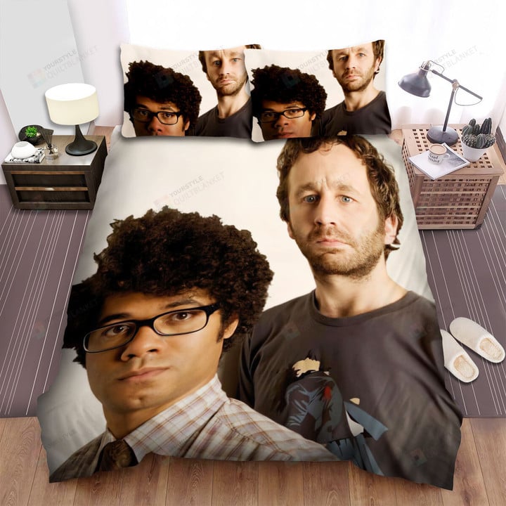 The It Crowd (2006–2013) Poster Movie Poster Bed Sheets Spread Comforter Duvet Cover Bedding Sets Ver 1