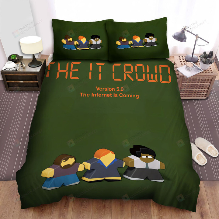 The It Crowd (2006–2013) Version 5.0 Movie Poster Bed Sheets Spread Comforter Duvet Cover Bedding Sets