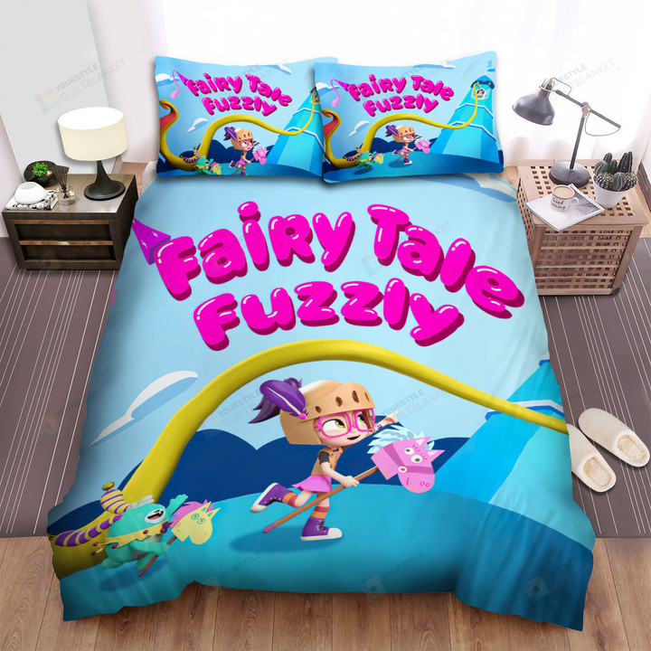 Abby Hatcher Episode Fairy Tale Fuzzly Bed Sheets Spread Duvet Cover Bedding Sets