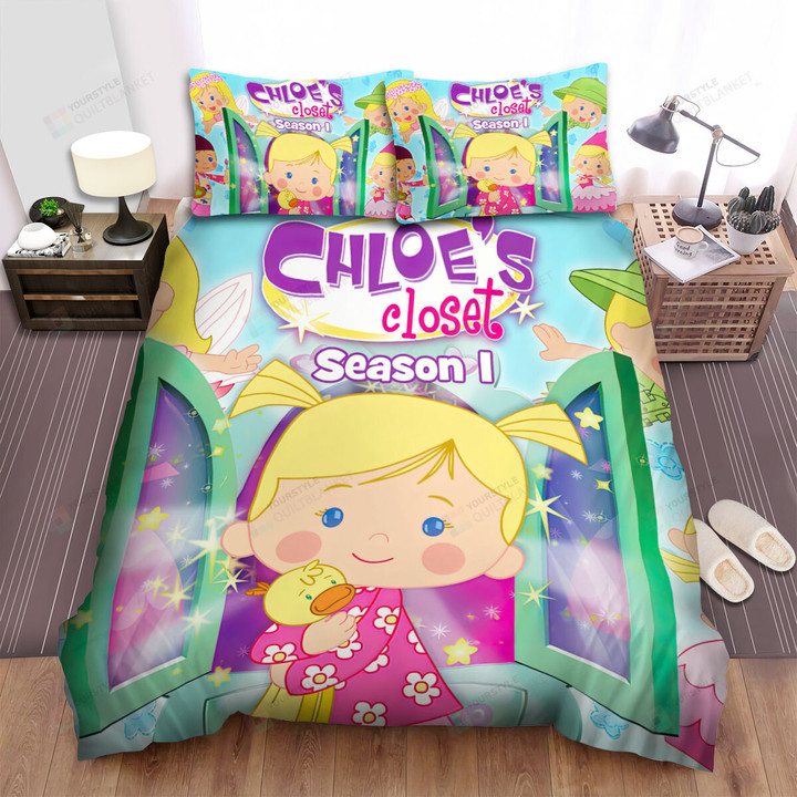 Chloe's Closet Season 1 Poster Bed Sheets Spread Duvet Cover Bedding Sets