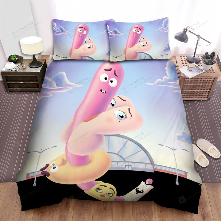 Sausage Party Art Bed Sheets Spread Comforter Duvet Cover Bedding Sets