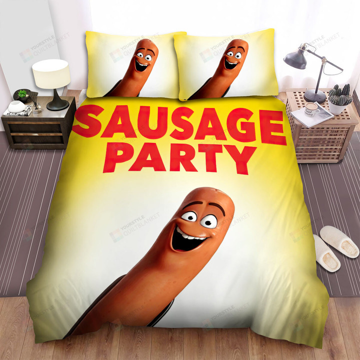 Sausage Party Frank Bed Sheets Spread Comforter Duvet Cover Bedding Sets