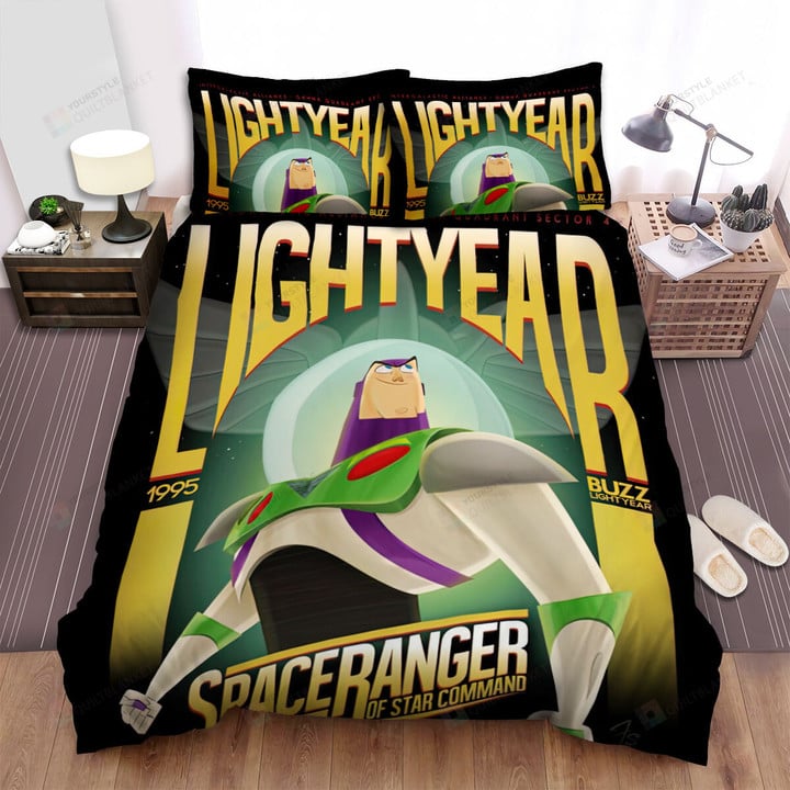 Lightyear Space Ranger Bed Sheets Spread Comforter Duvet Cover Bedding Sets
