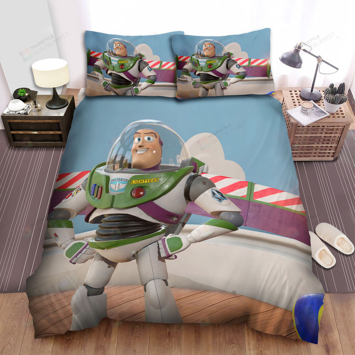 Lightyear Buzz Bed Sheets Spread Comforter Duvet Cover Bedding Sets
