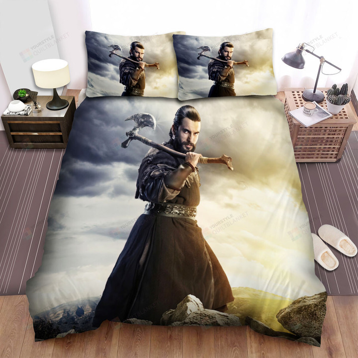 Dirilis: Ertugrul (2014–2019) Axe Movie Poster Bed Sheets Spread Comforter Duvet Cover Bedding Sets
