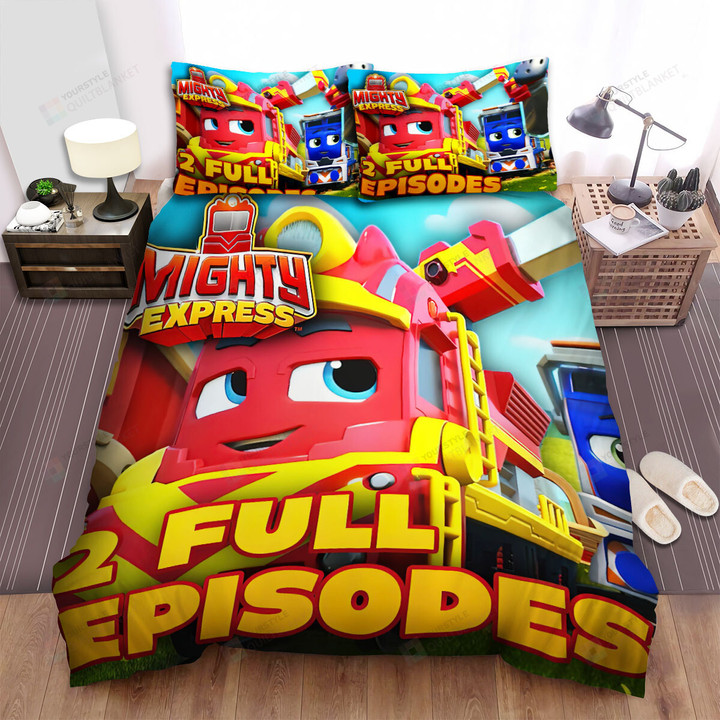 Mighty Express Main Characters Bed Sheets Spread Duvet Cover Bedding Sets