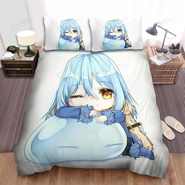 That Time I Got Reincarnated As A Slime (2018) Cute Movie Poster Bed Sheets Spread Comforter Duvet Cover Bedding Sets