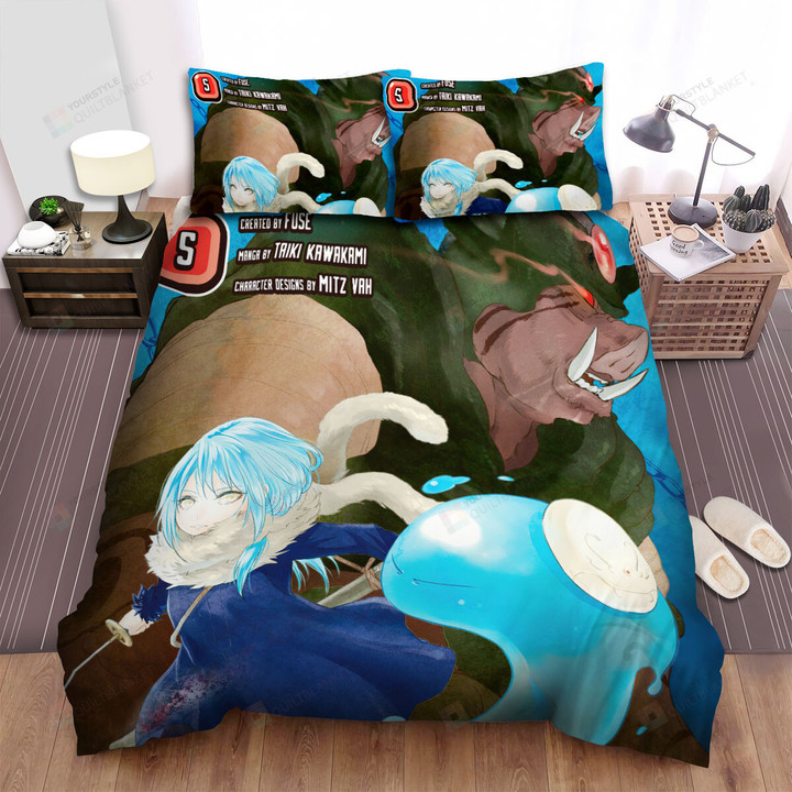 That Time I Got Reincarnated As A Slime (2018) Chapter 5 Movie Poster Bed Sheets Spread Comforter Duvet Cover Bedding Sets