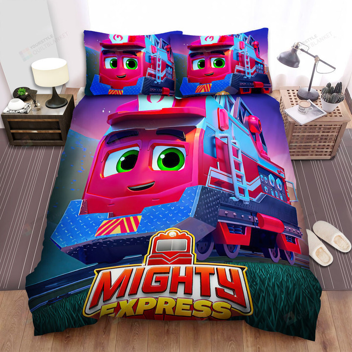 Mighty Express Rescue Red Bed Sheets Spread Duvet Cover Bedding Sets