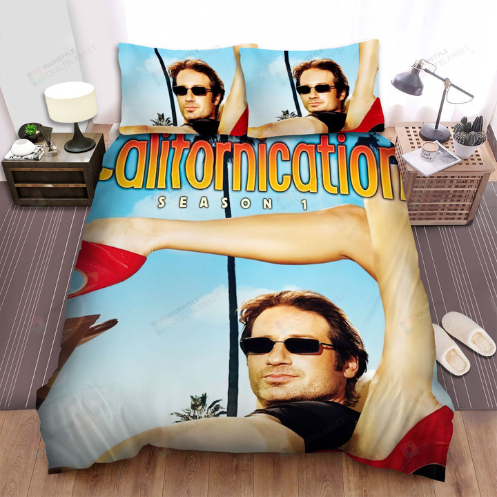 Californication (2007–2014) Season 1 Movie Poster Bed Sheets Spread Comforter Duvet Cover Bedding Sets