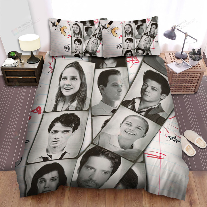 Love 101 (2020–2021) Movie Poster Theme Bed Sheets Spread Comforter Duvet Cover Bedding Sets