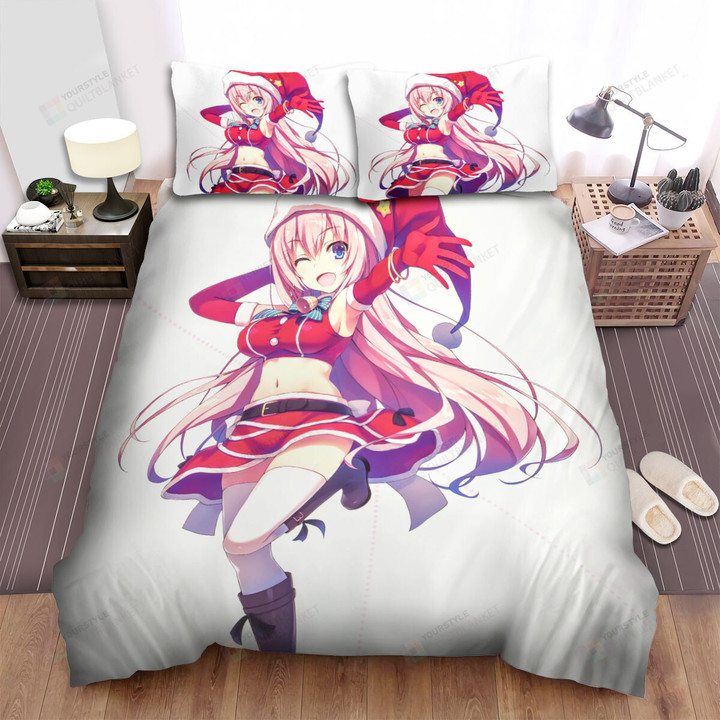 Classroom Of The Elite Ichinose Honami In Christmas Costume Bed Sheets Spread Duvet Cover Bedding Sets