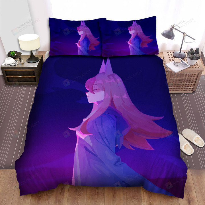 Bna: Brand New Animal Nazuna Hiwatashi At Sunset Artwork Bed Sheets Spread Duvet Cover Bedding Sets