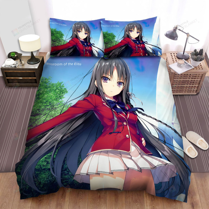 Classroom Of The Elite Horikita Suzune On Volume 1 Bed Sheets Spread Duvet Cover Bedding Sets