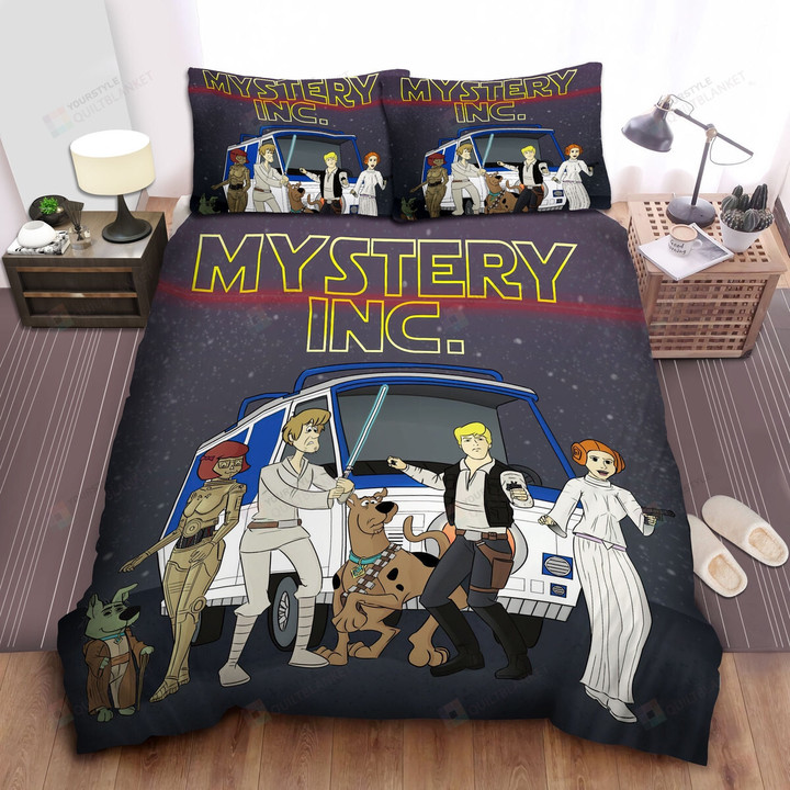 Scooby Doo Movies, The Mystery Inc Bed Sheets Spread Comforter Duvet Cover Bedding Sets
