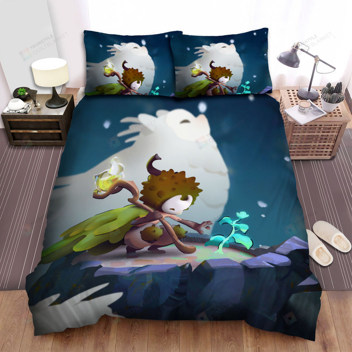 The Small Animal - A Hedgehog Guardian Bed Sheets Spread Duvet Cover Bedding Sets