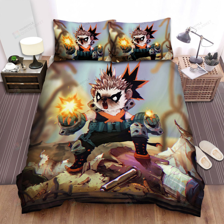 The Small Animal - A Hedgehog Magician Bed Sheets Spread Duvet Cover Bedding Sets
