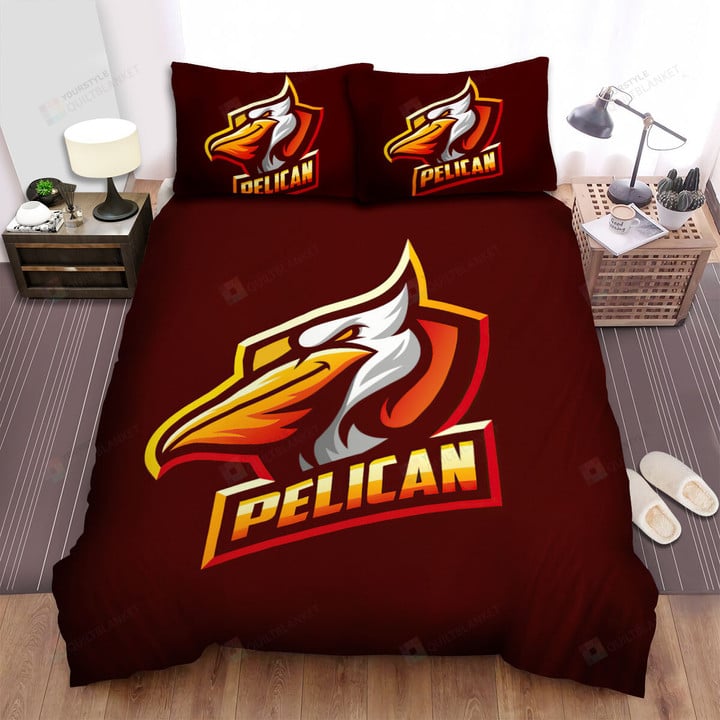 The Pelican Team Symbol Bed Sheets Spread Duvet Cover Bedding Sets