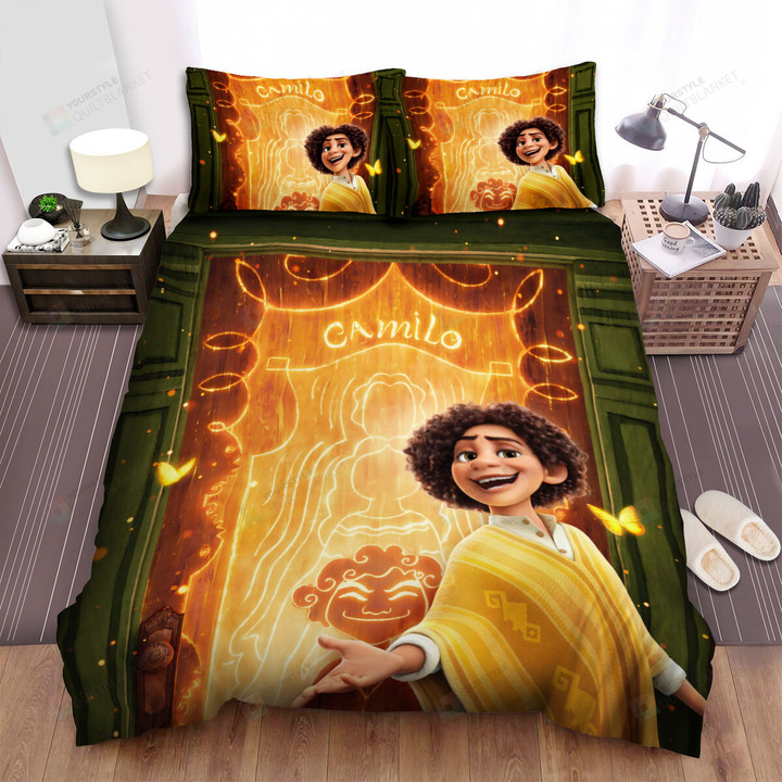 Encanto Camilo Madrigal's Magic Door Poster Bed Sheets Spread Duvet Cover Bedding Sets