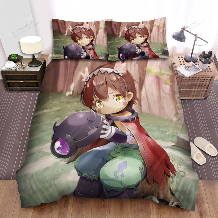Made In Abyss Reg Portrait Artwork Bed Sheets Spread Duvet Cover Bedding Sets