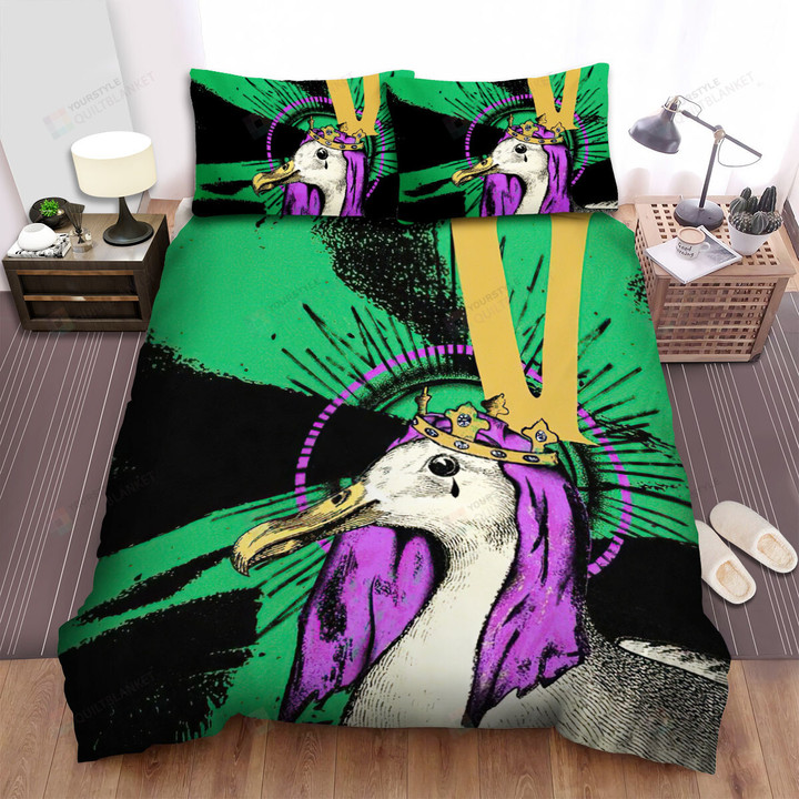 The Wildlife - The Seagull King Crying Bed Sheets Spread Duvet Cover Bedding Sets