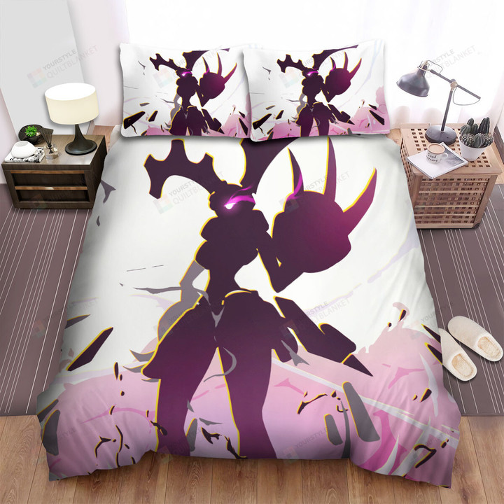 Darling In The Franxx Argentea Silhouette Digital Illustration Bed Sheets Spread Duvet Cover Bedding Sets