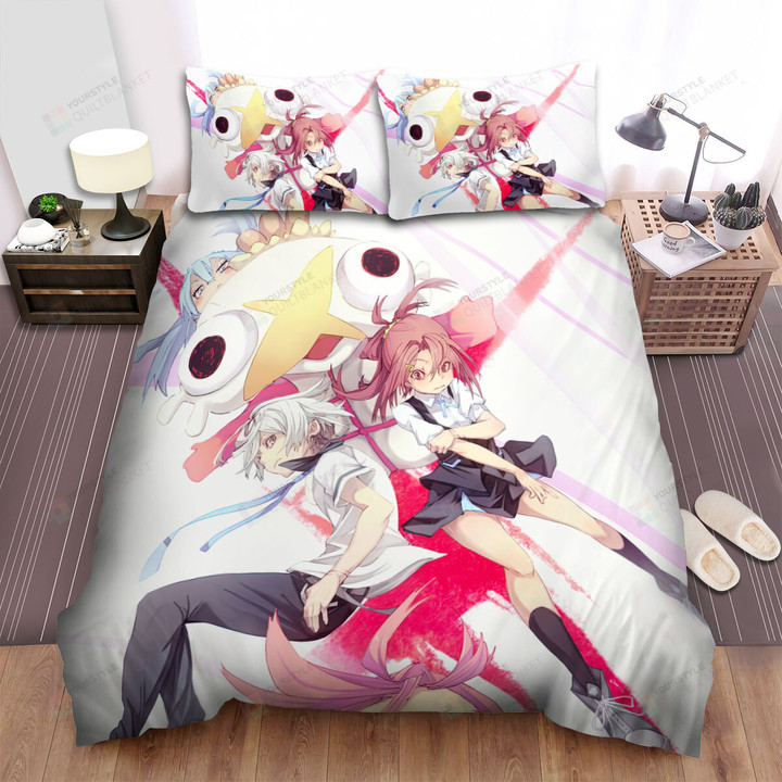 Kiznaiver Main Characters Poster Bed Sheets Spread Duvet Cover Bedding Sets