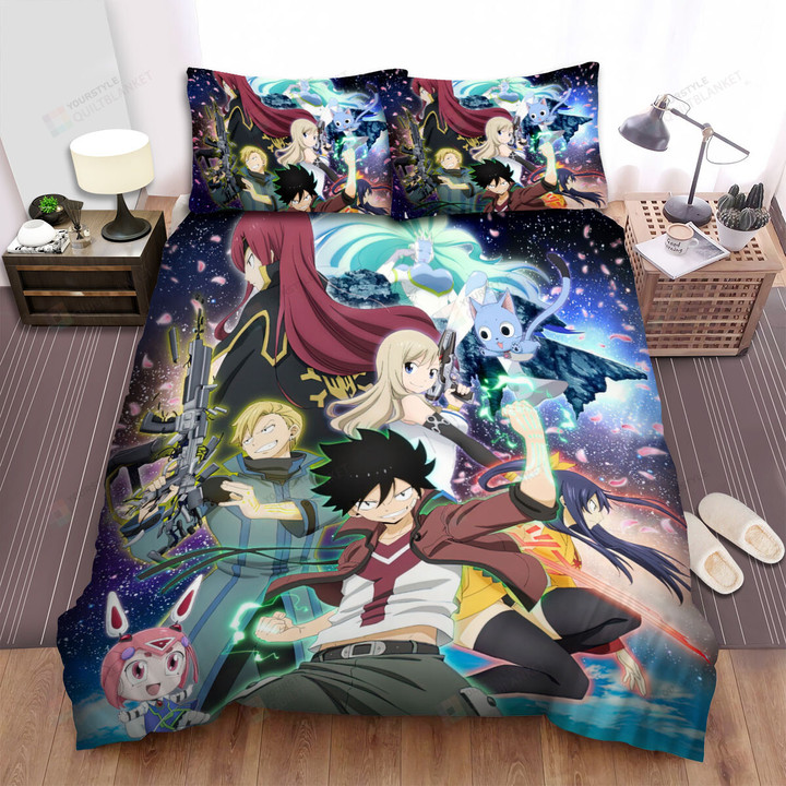 Edens Zero Anime Series Poster Bed Sheets Spread Duvet Cover Bedding Sets